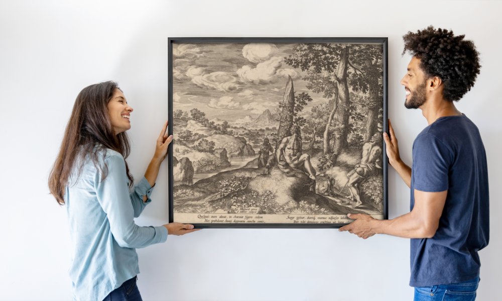 Jan Sadeler I after Gillis Mostaert