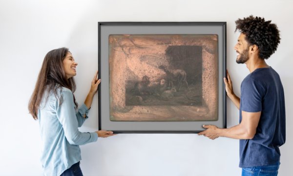 Johann Heinrich Maria Hubert Rennefeld (signed by artist)