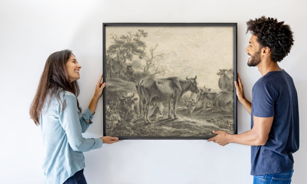 Paulus Potter (signed by artist)