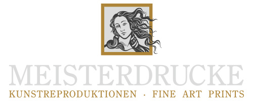 Meisterdrucke Logo - Dunkel