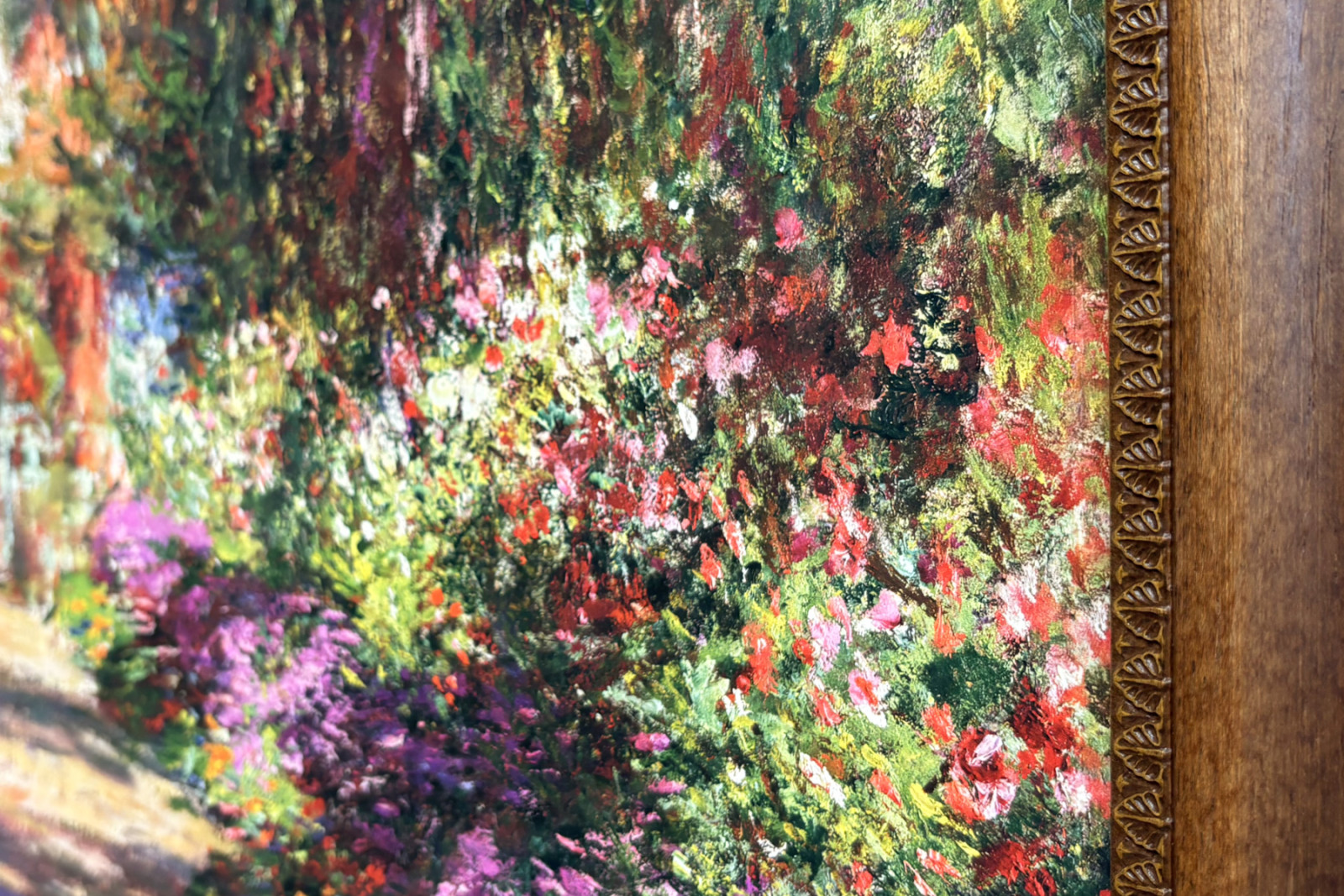 Ein Weg im Garten von Monet, Giverny, 1902 - Claude Monet
