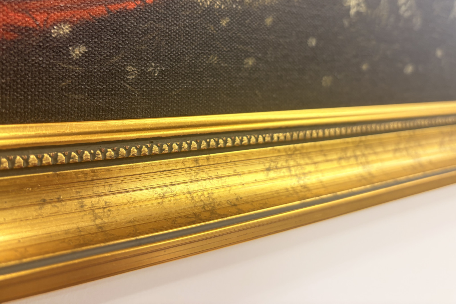 Italien Toskana Florenz, Uffizien: Die Verkündigung, Gemälde von Leonardo da Vinci (1452-1519), Öl auf Holz, ca. 1472-1475, 98x217 cm - Leonardo da Vinci