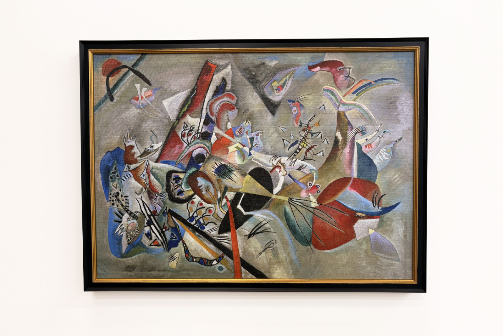 Im Grau, 1919 - Wassily Kandinsky