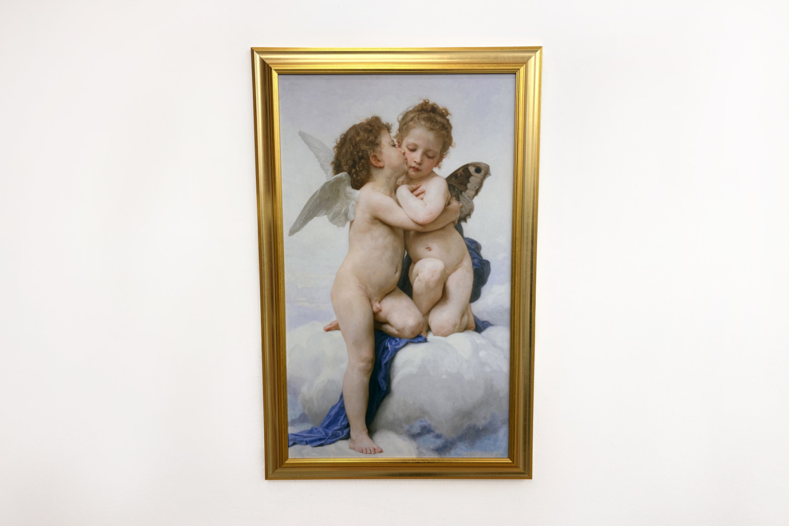 Amor und Psyche als Kinder, Der erste Kuss, 1890 - William-Adolphe Bouguereau