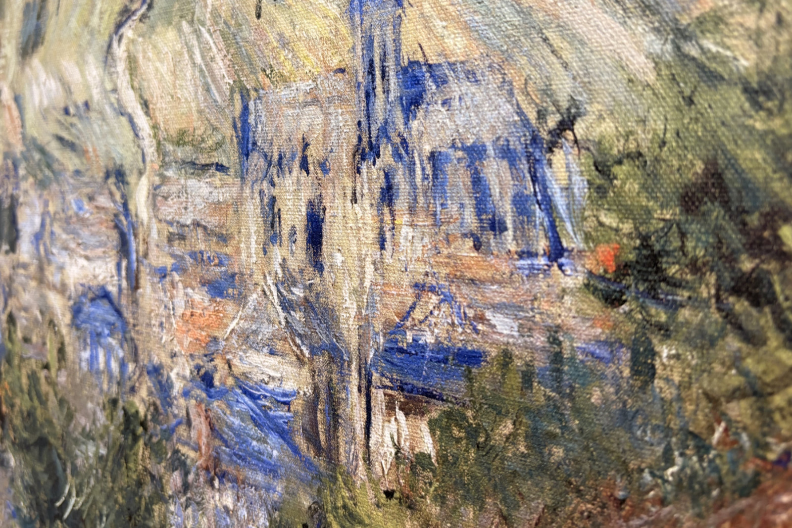 Ansicht von Vetheuil - Claude Monet