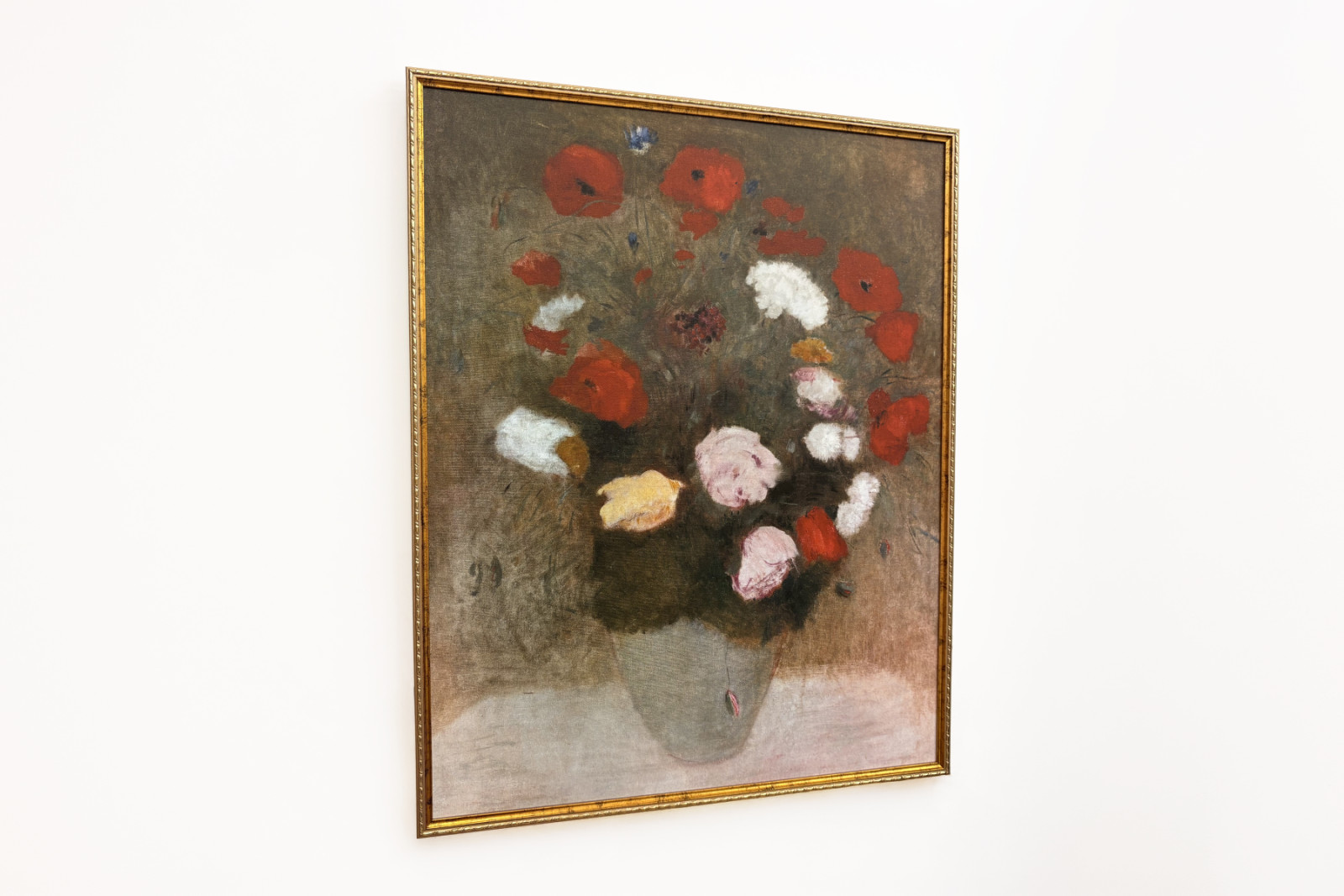 Blumenstrauß mit Mohnblumen - Odilon Redon