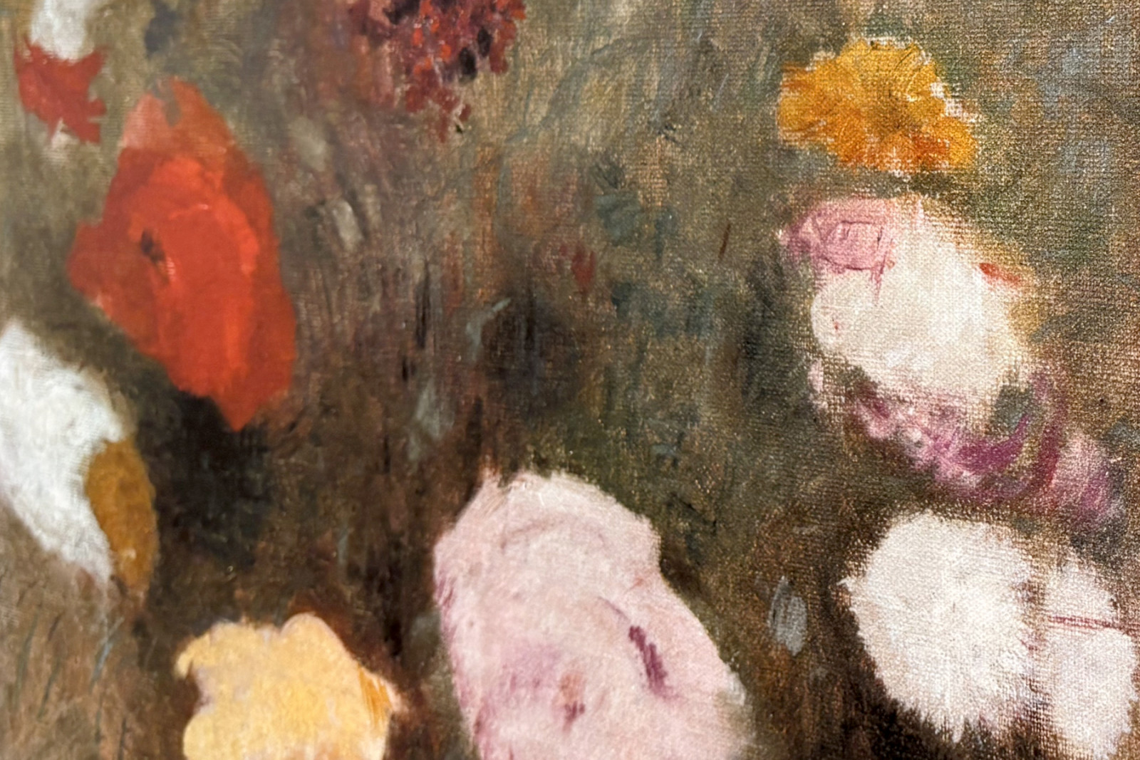 Blumenstrauß mit Mohnblumen - Odilon Redon
