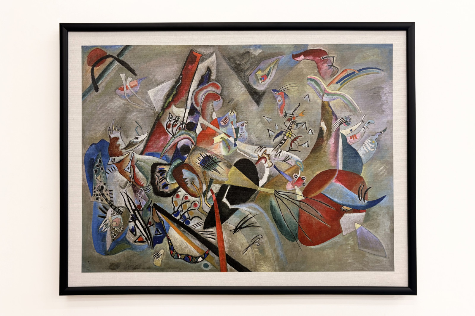 Im Grau - Wassily Kandinsky