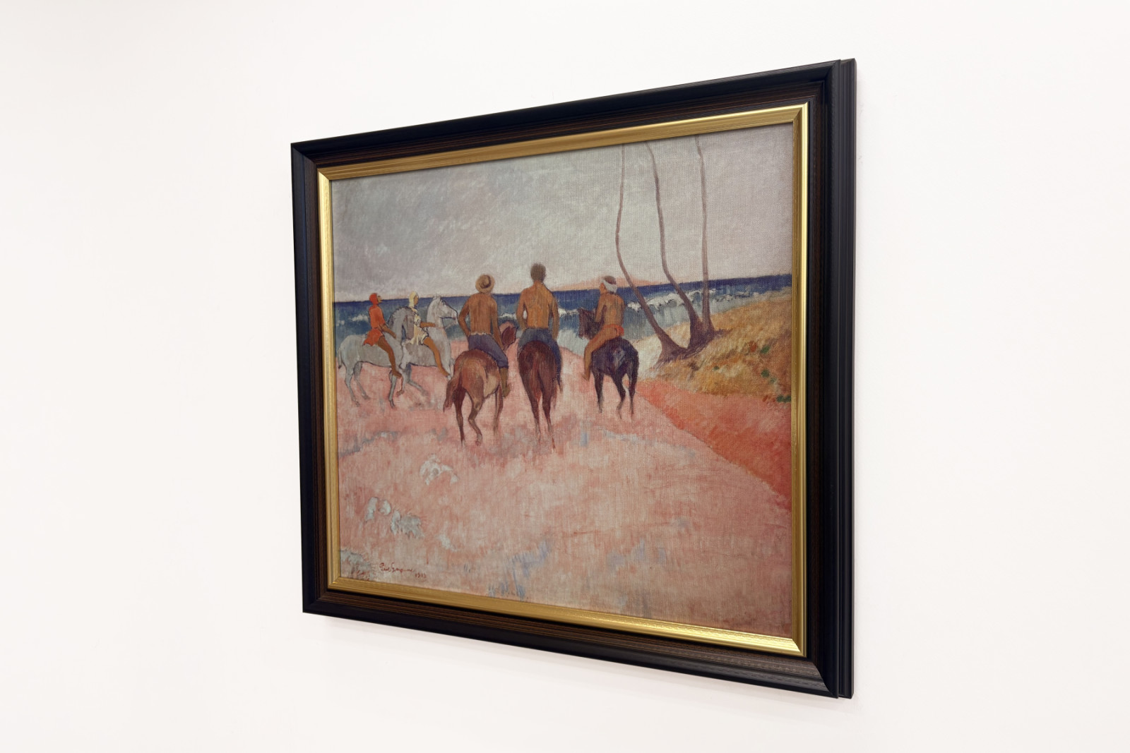 Reiter am Strand - Paul Gauguin
