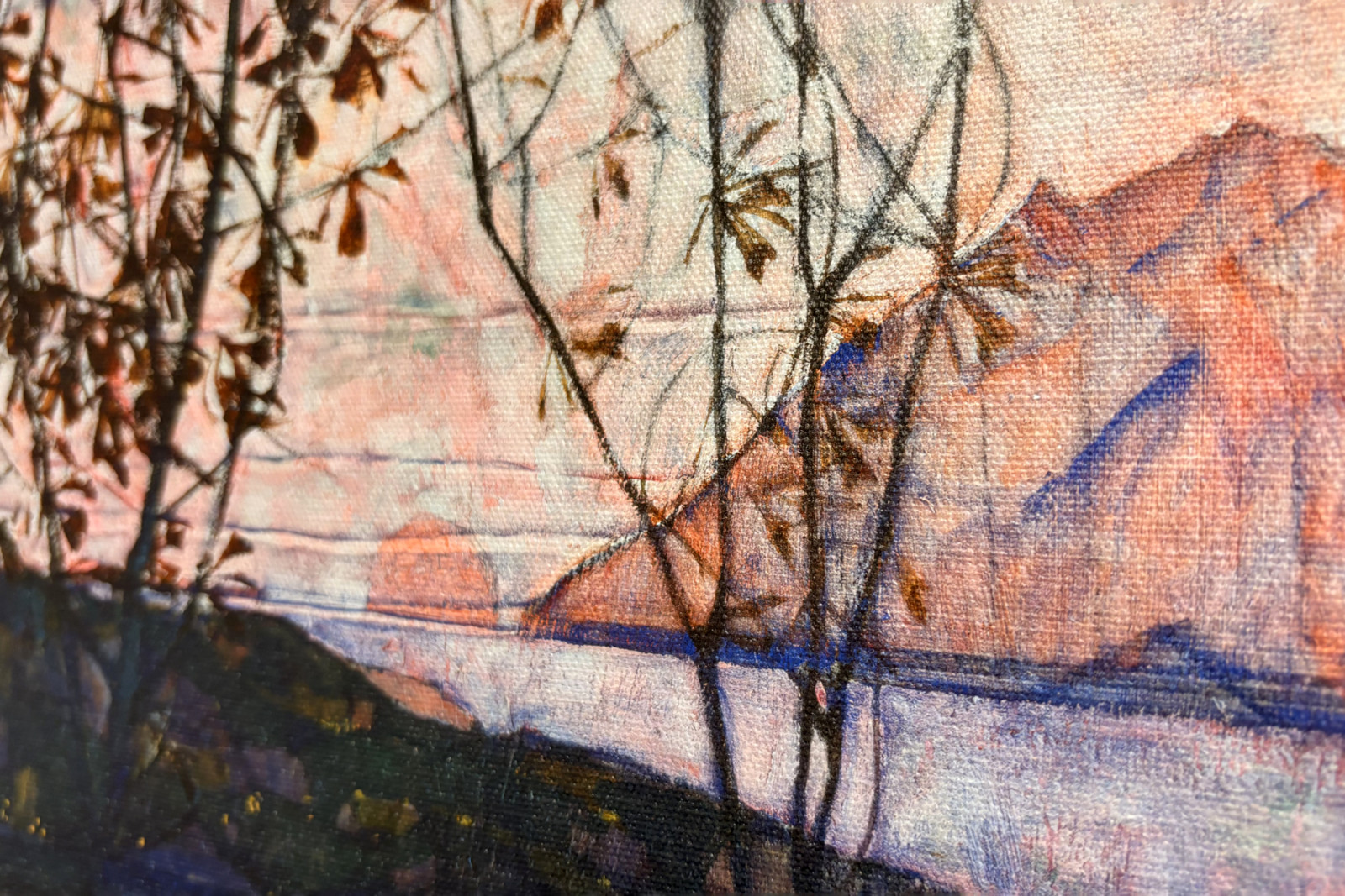 Sonnenuntergang, 1913 - Egon Schiele