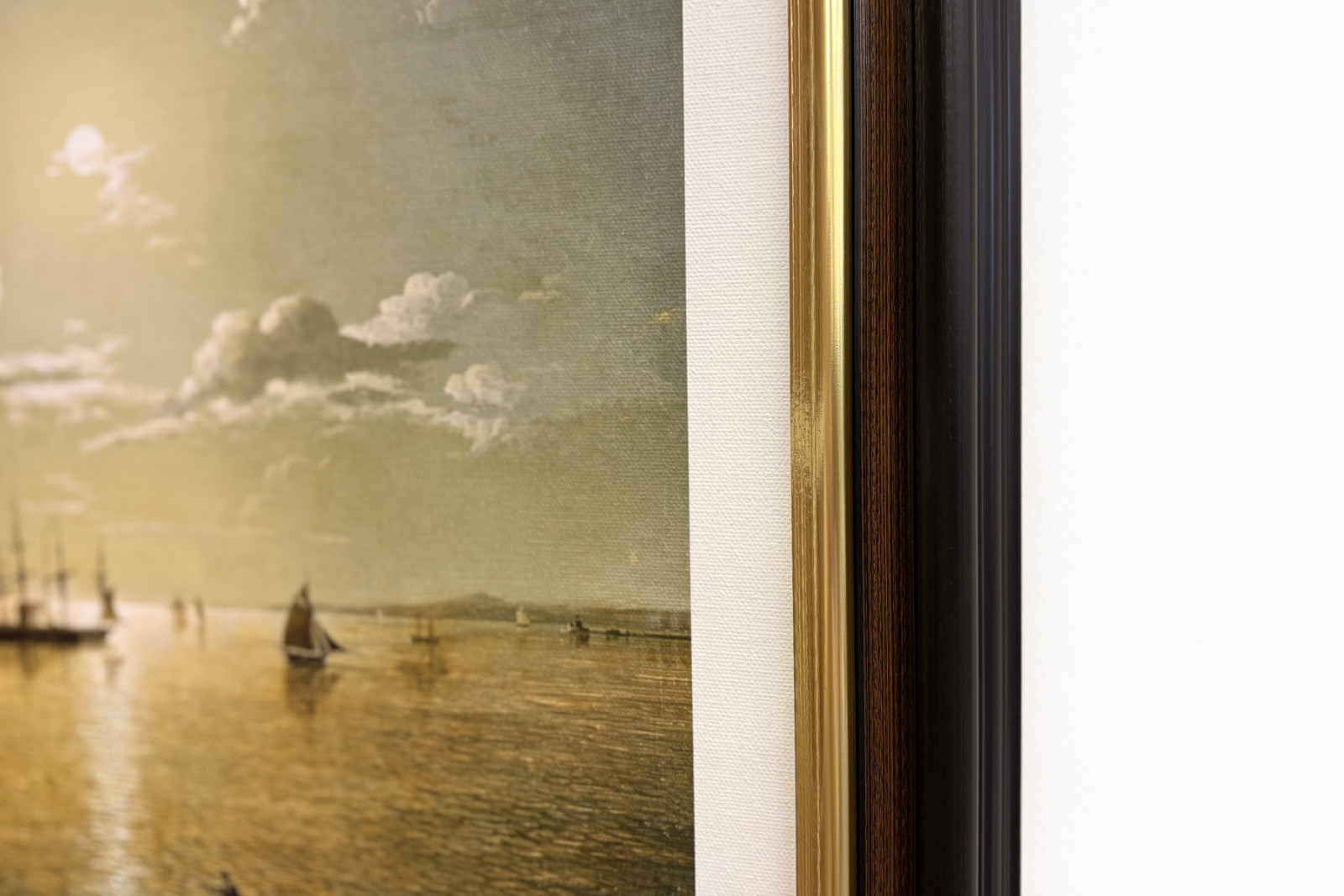 Mondlichtszene, Southampton, 1820 - Sebastian Pether