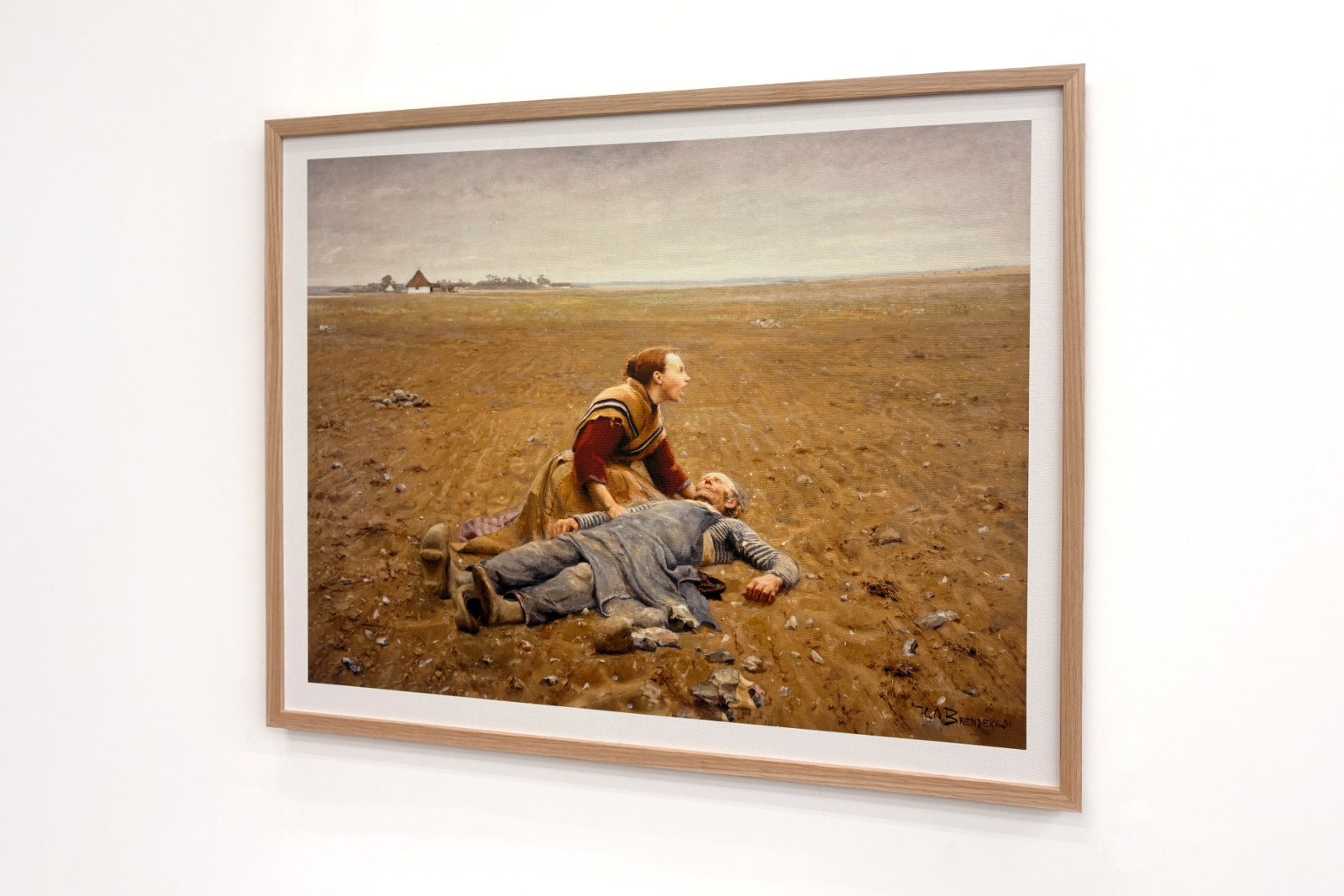 Erschöpft oder Der Märtyrer, 1889 - Hans Andersen Brendekilde