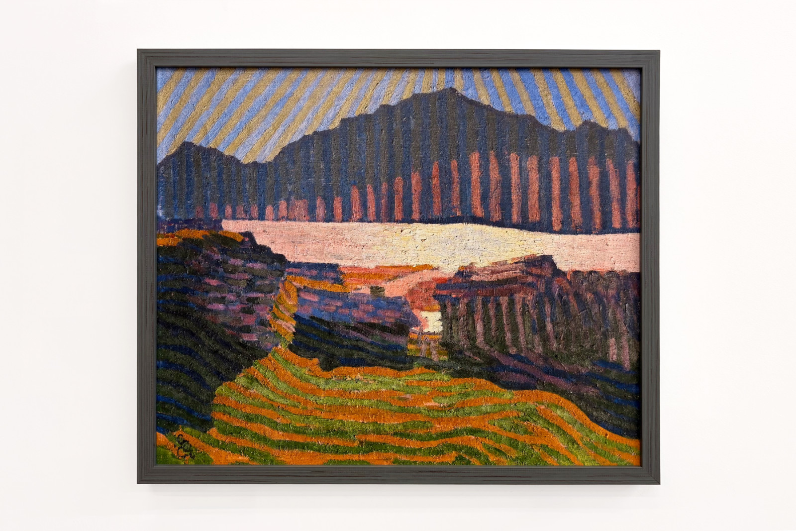 Ansicht von Capolago, ca. 1907 - Giovanni Giacometti
