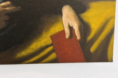 Dame mit rotem Hut - William Strang