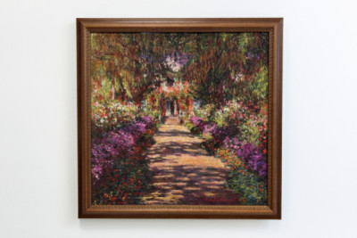 Ein Weg im Garten von Monet, Giverny, 1902