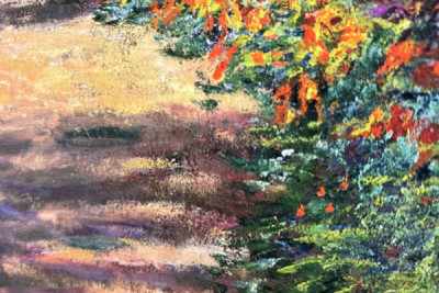 Ein Weg im Garten von Monet, Giverny, 1902