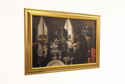 Abendessen in der Rue Miromesnil, im Haus der Familie Caillebotte
