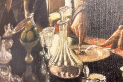 Abendessen in der Rue Miromesnil, im Haus der Familie Caillebotte