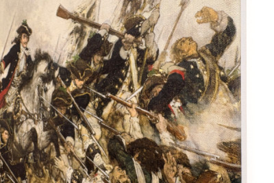 Der Alte Dessauer in der Schlacht von Turin, 1883