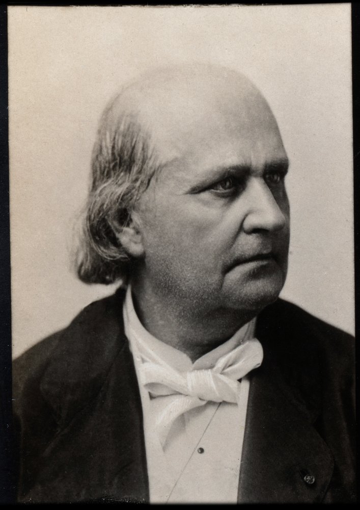 Porträt von Charles Marie Leconte de Lisle (de l