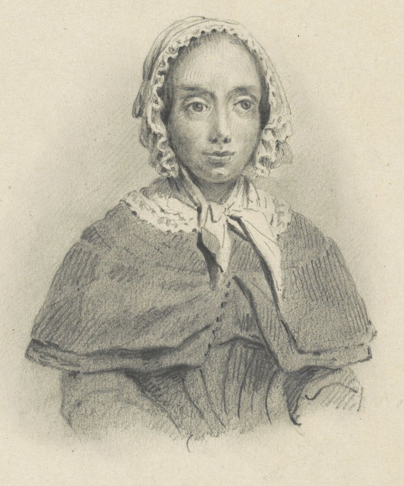 Porträt von Maria Geertruida de Goeje-Barbiers von Adrianus Johannes Ehnle