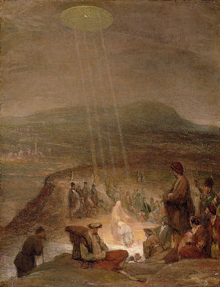 Taufe Christi, um 1710 von Aernt de Gelder
