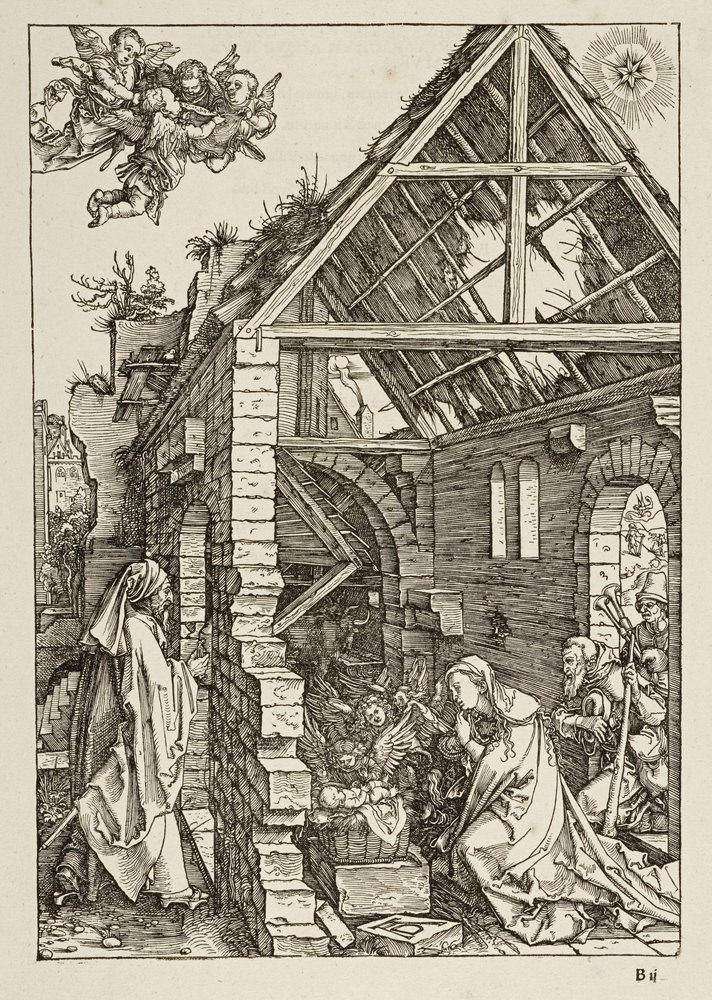 Christi Geburt (Marienleben) von Albrecht Dürer