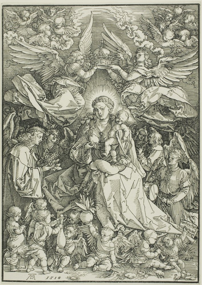 Madonna Königin der Engel von Albrecht Dürer