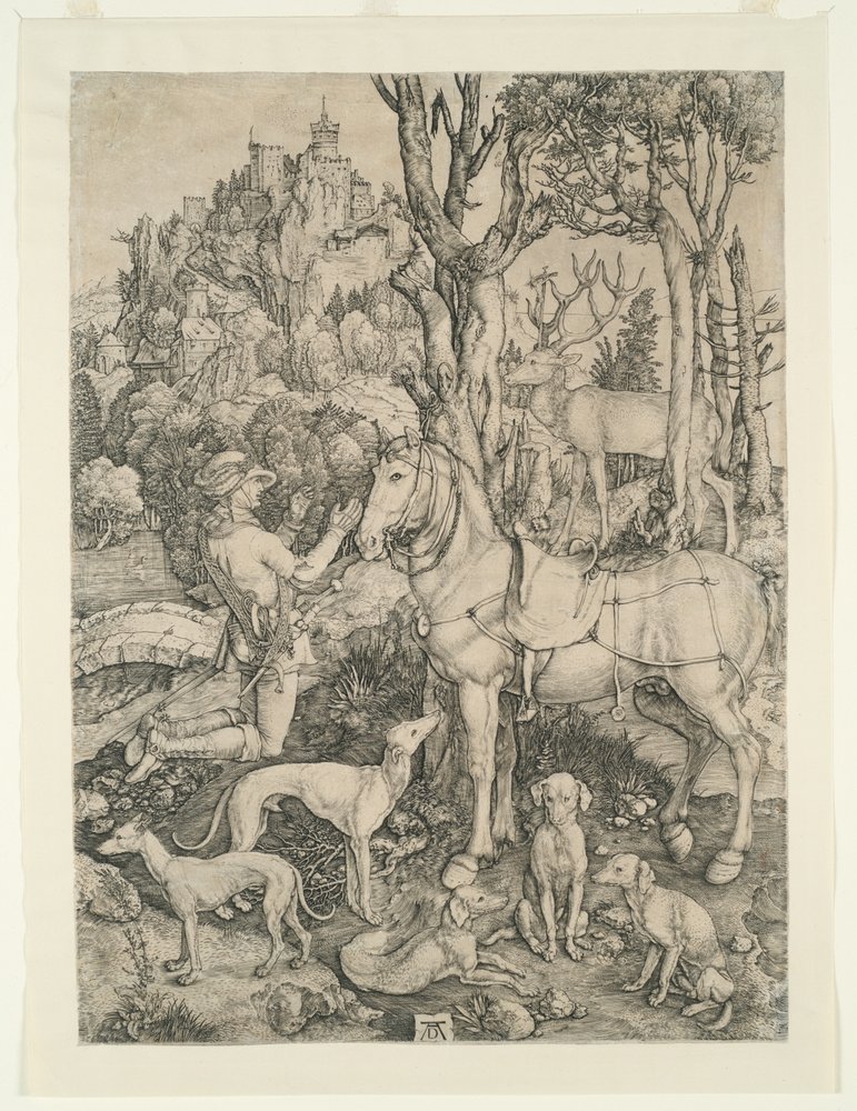 Der heilige Eustachius von Albrecht Dürer