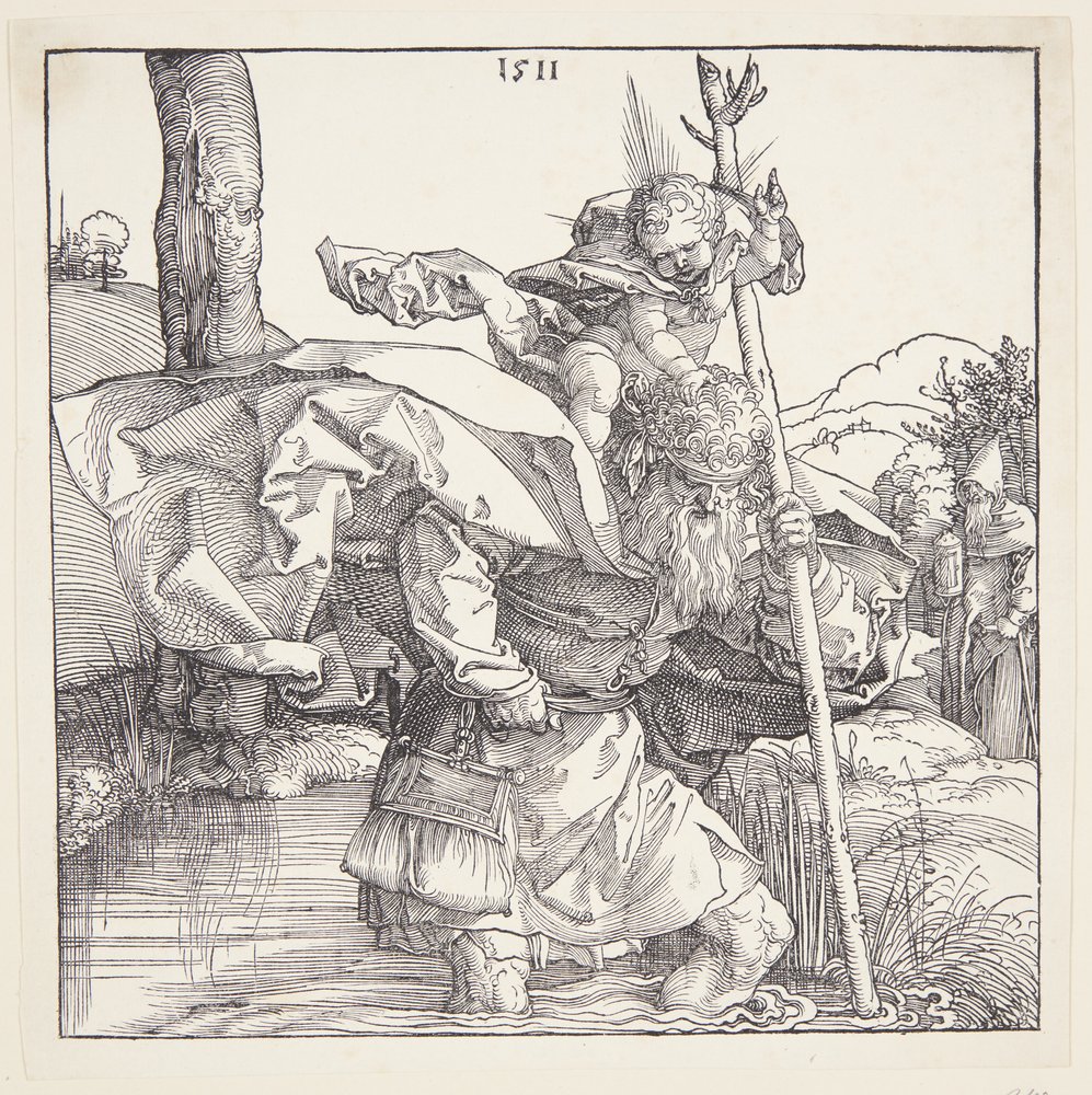 St. Christophorus von Albrecht Dürer