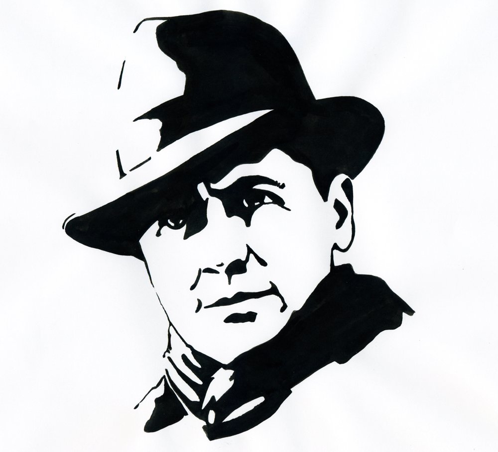 Porträt des Präfekten und französischen Widerstandskämpfers Jean Moulin (1899-1943) von Alessandro Lonati