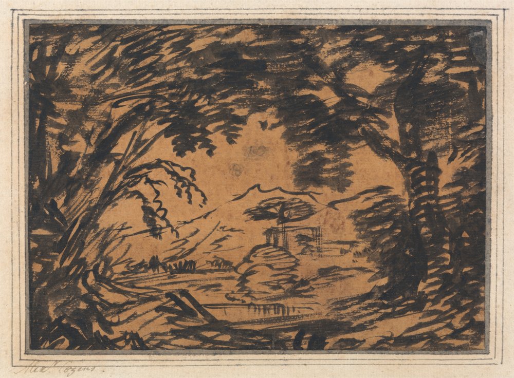 Die Lichtung von Alexander Cozens