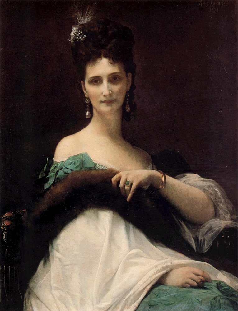 Die Gräfin de Keller von Alexandre Cabanel