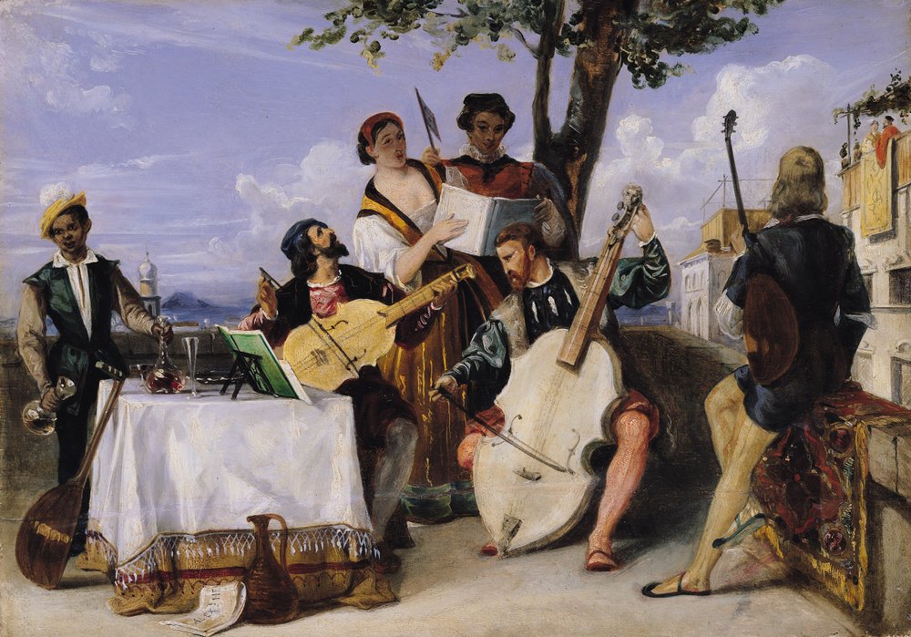 Das venezianische Konzert von Alexandre-Jean-Baptiste Hesse