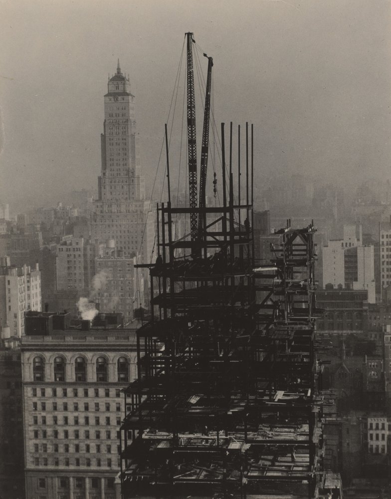 Vom 30. Stockwerk des Shelton in New York mit Blick nach Norden von Alfred Stieglitz