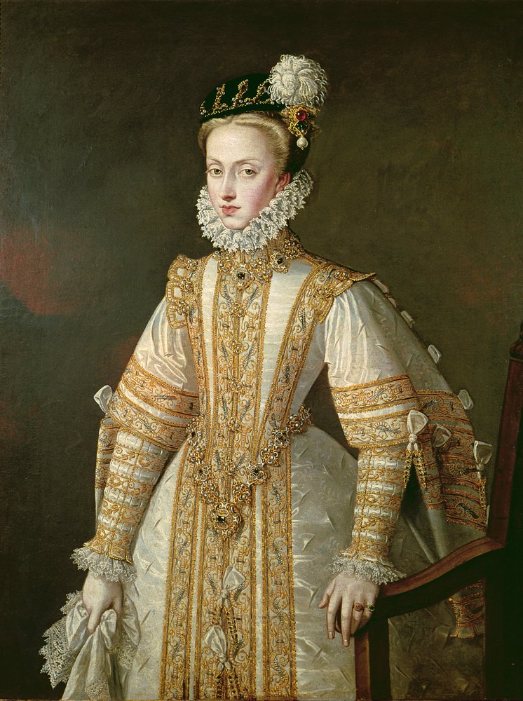 Anna von Österreich (1549-80) Königin von Spanien, ca. 1571 von Alonso Sánchez Coello