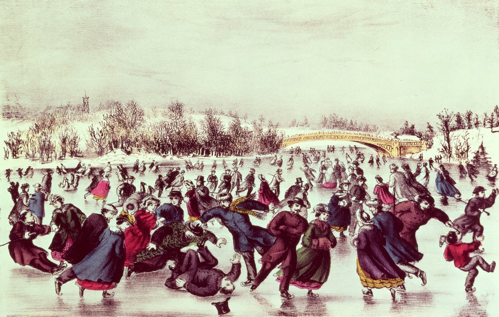 Central Park, Winter: Das Eislaufkarneval von American School
