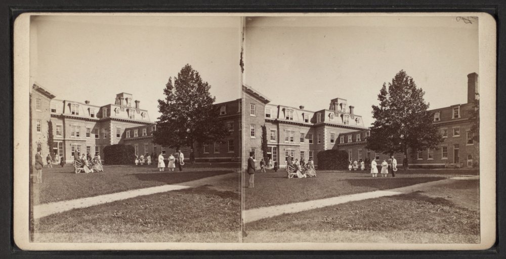 Stereoskopische Ansichten der Oneida-Gemeinschaft, ca. 1870 von American Photographer