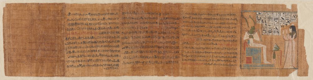 Grabpapyrus von Tayuhenutmut von Ancient Egyptian