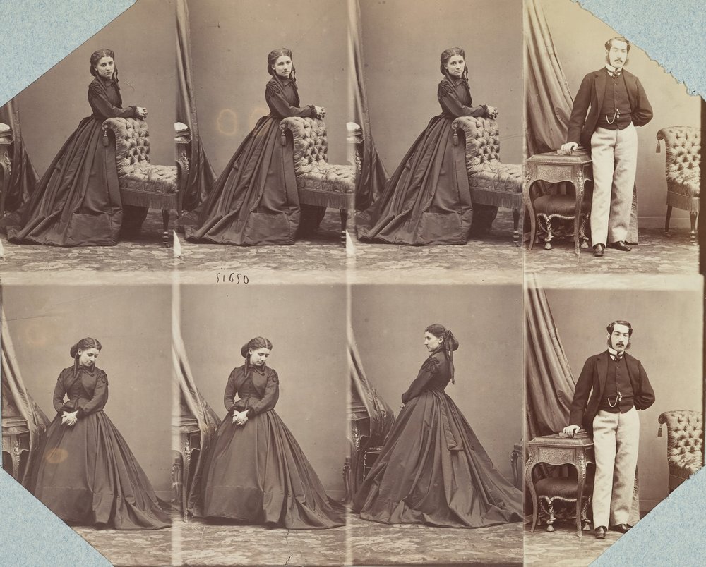 Kostüme V, 1863-67 von Andre Adolphe Eugene Disderi