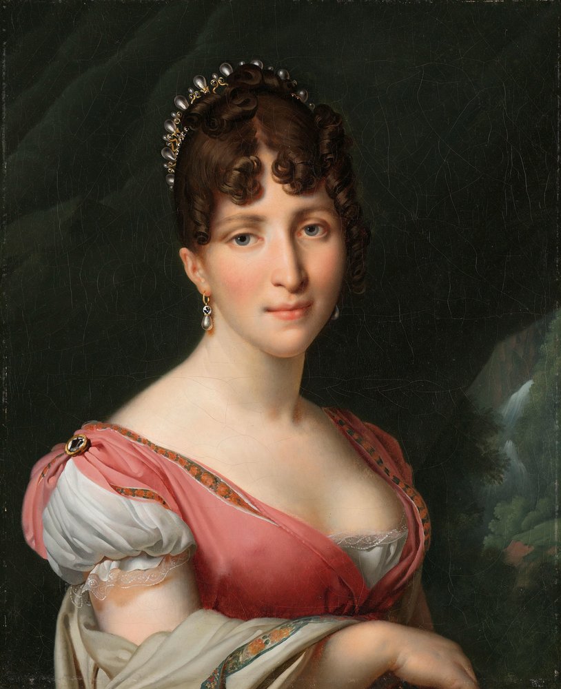 Porträt von Hortense de Beauharnais, Königin von Holland von Anne Louis Girodet Trioson
