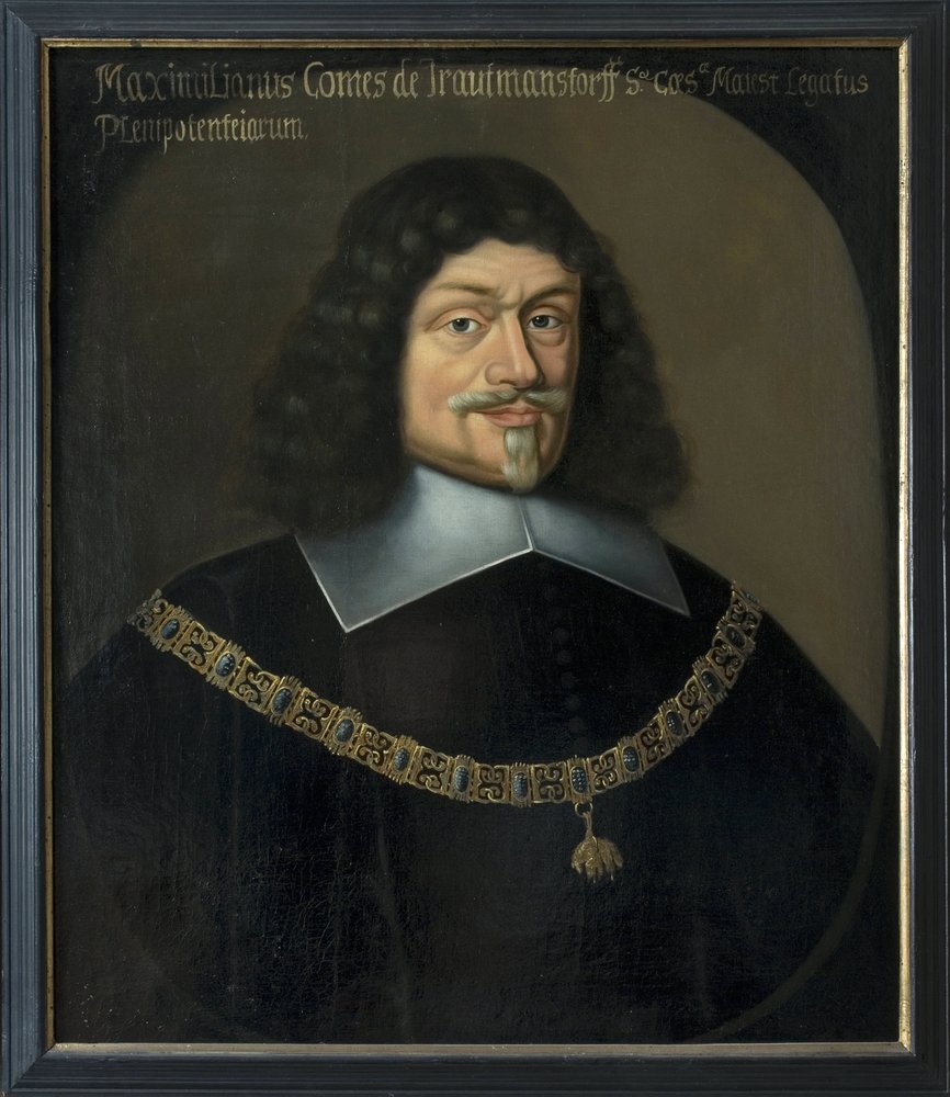 Porträt von Maximilian von und zu Trauttmansdorff (1584-1650) von Anselmus van Hulle