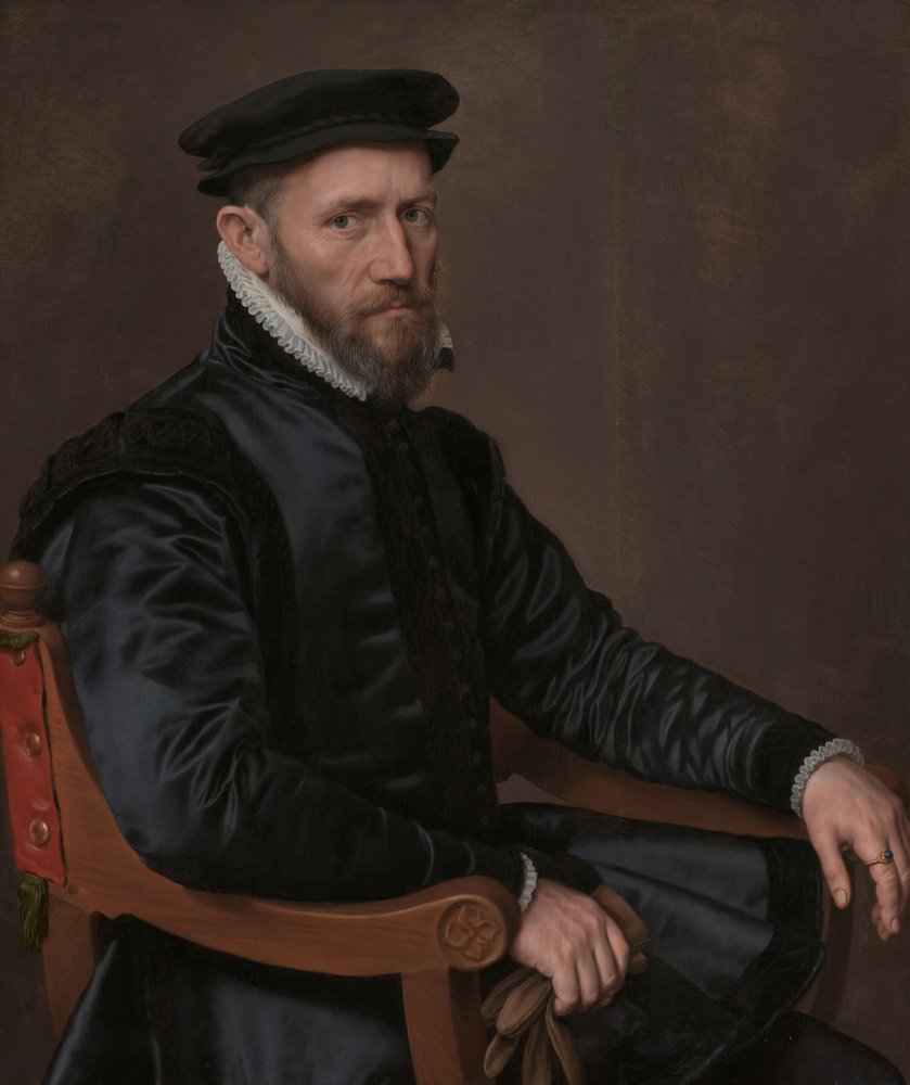 Porträt von Sir Thomas Gresham (1519?-1579), ca. 1560-ca. 1565 von Anthonis van Dashorst Mor