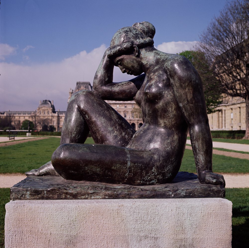 La Méditerranée, Place du Carrousel, Louvre, Paris, 1902-05 (Bronze) von Aristide Maillol