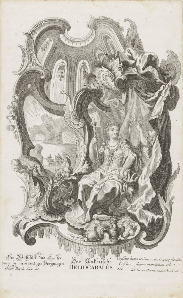 Der unkeusche Heliogabalus von Balthasar Sigmund Setletzky
