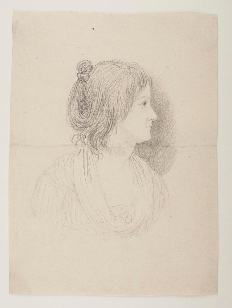 Porträt einer Frau (Marie Puggaard?) von Bertel Thorvaldsen