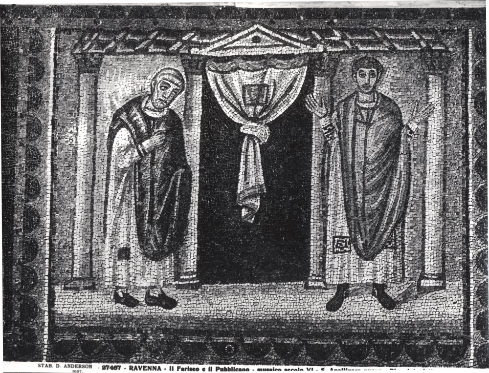Gleichnis vom Pharisäer und Zöllner von Byzantine School