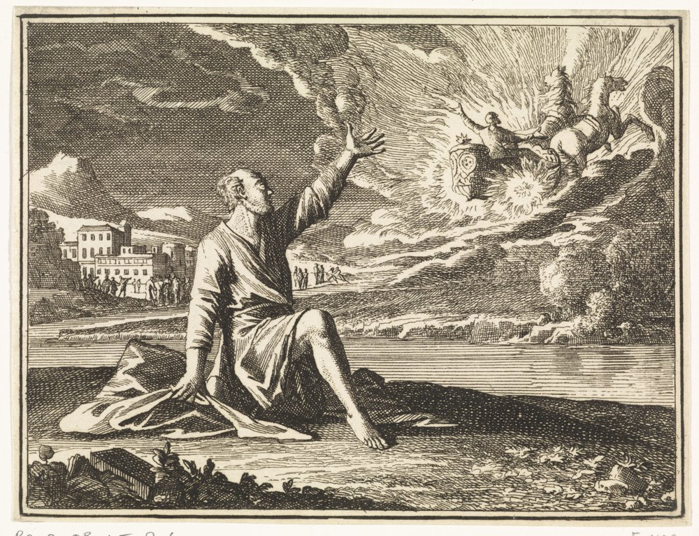 Himmelfahrt des Elija von Caspar Luyken