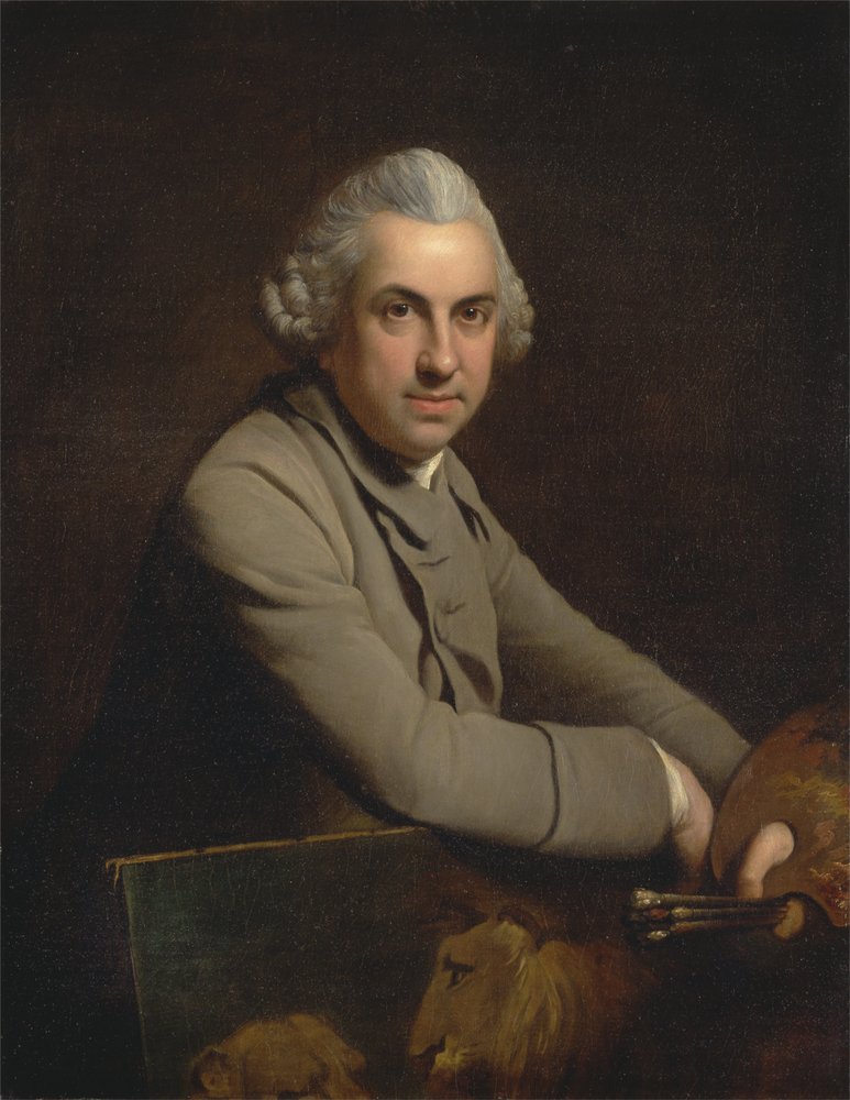 Selbstporträt von Charles Catton