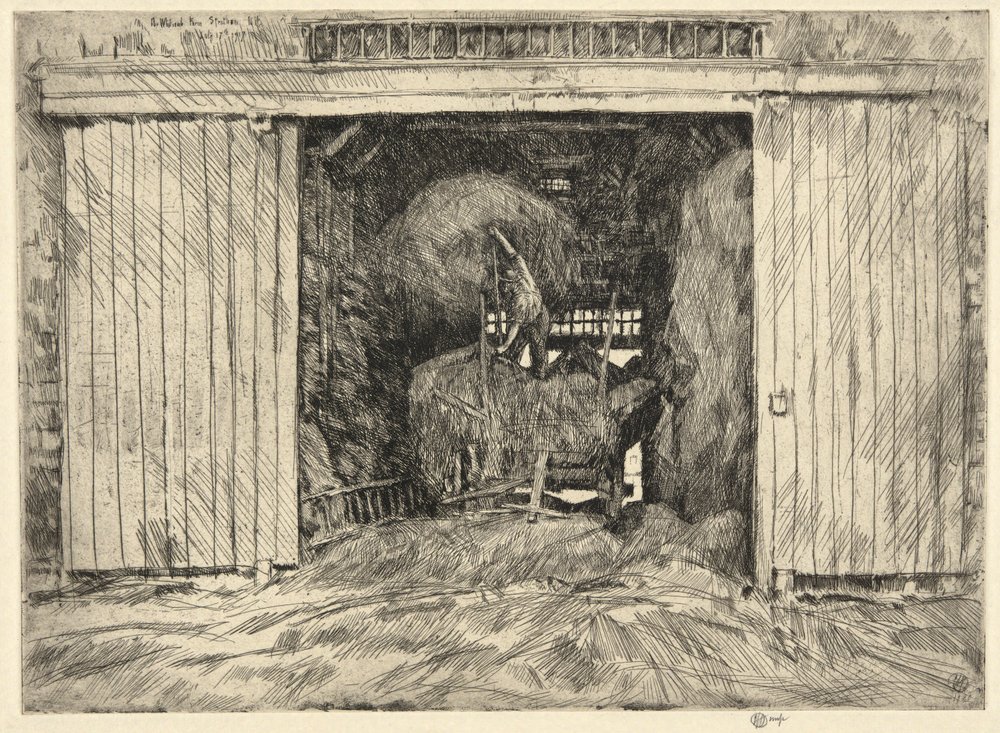 Die Whitcomb-Farm, Stratham, N. H., 1920 von Childe Hassam